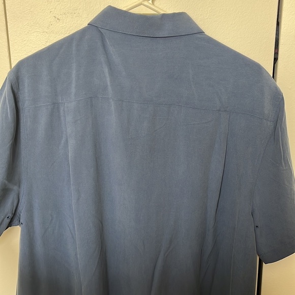 Nat Nast. Short sleeve button down silk shirt. - Picture 4 of 6